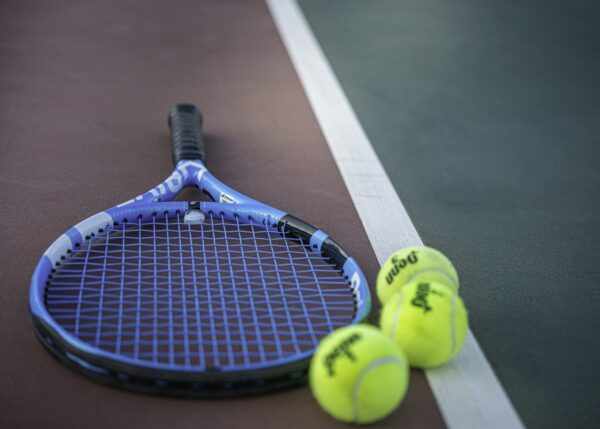 Tennis Racket and Ball
